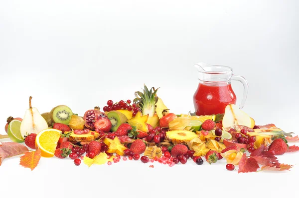 Fresh various fruits — Stock Photo, Image