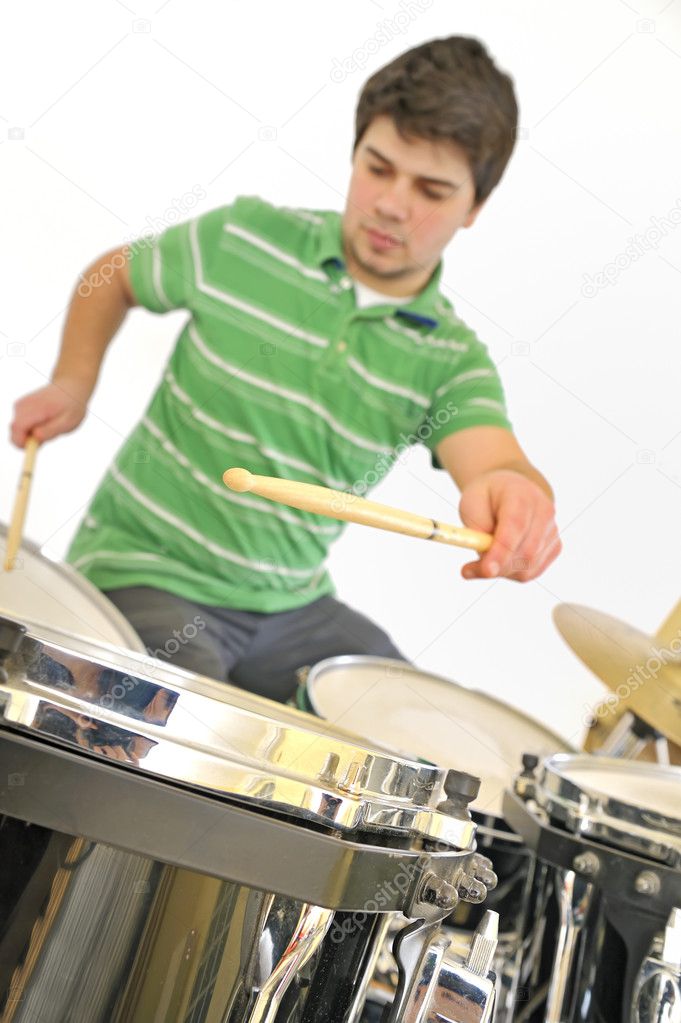 Active drummer