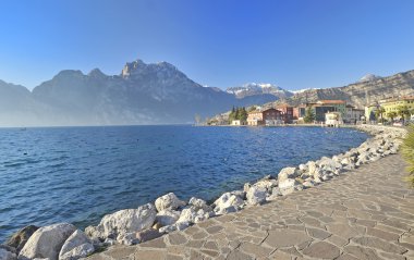 Lake Garda. Italy clipart