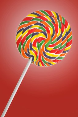 renkli lolipop