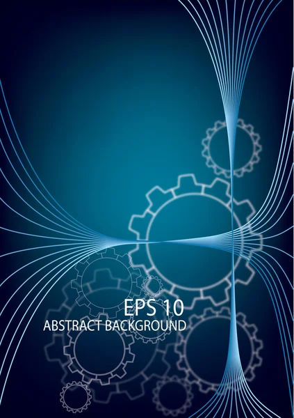abstact arka plan mekanik vektör çizim eps 10