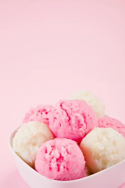 stock image Strawberry Vanilla Ice Cream