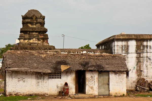 Pobre casa ni Índia — Fotografia de Stock
