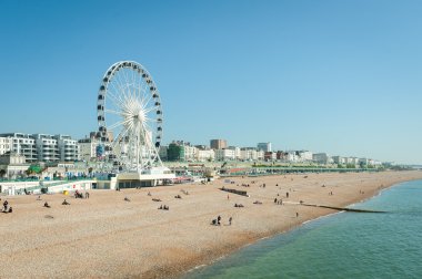 Brighton beach clipart