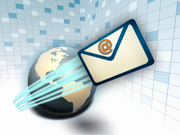 E-mail concept — Stock Photo, Image
