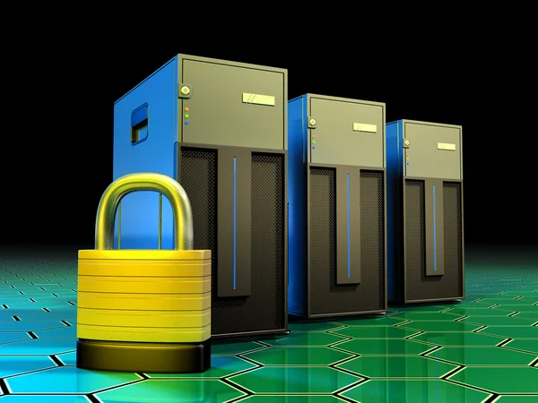 Server bescherming — Stockfoto
