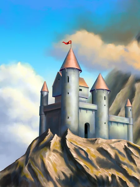 Zamek fantazji — Zdjęcie stockowe