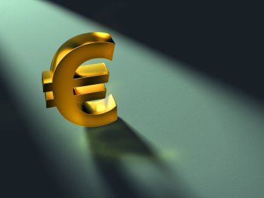 Euro symbol clipart