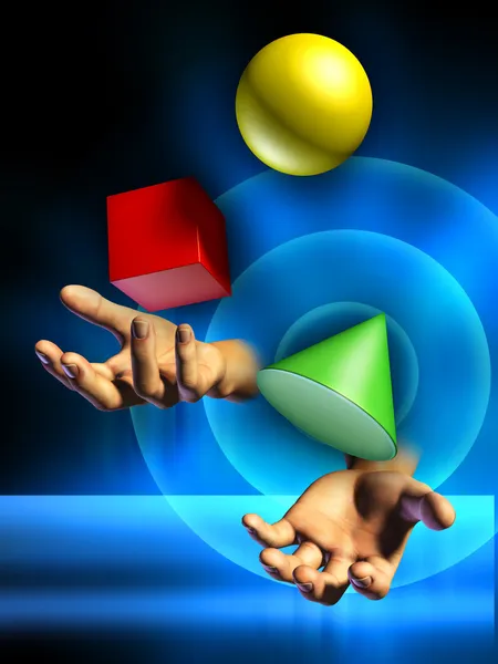 Juggling — Stock Photo, Image