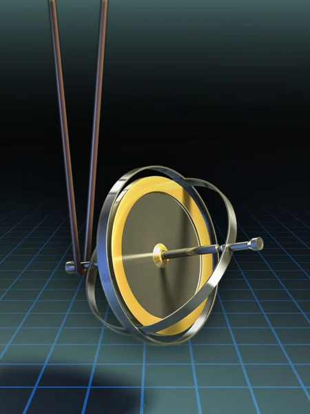 Gyroskop jämvikt — Stockfoto