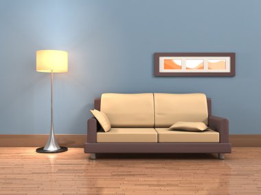 Living room clipart