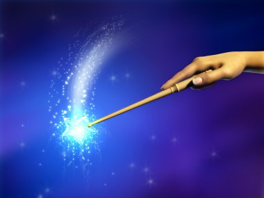 Magic wand clipart
