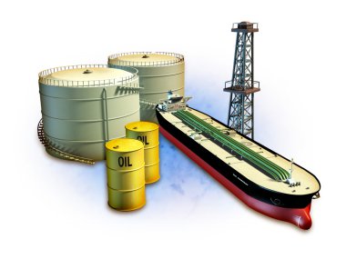 Oil industry clipart