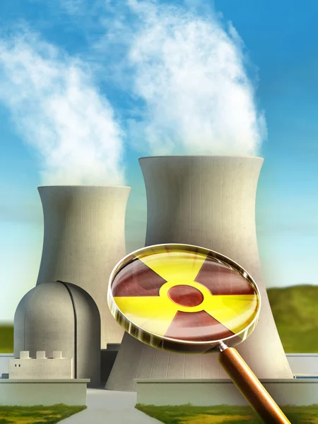 Energia nuclear — Fotografia de Stock