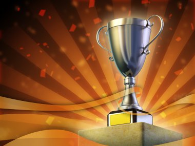 Prize cup clipart