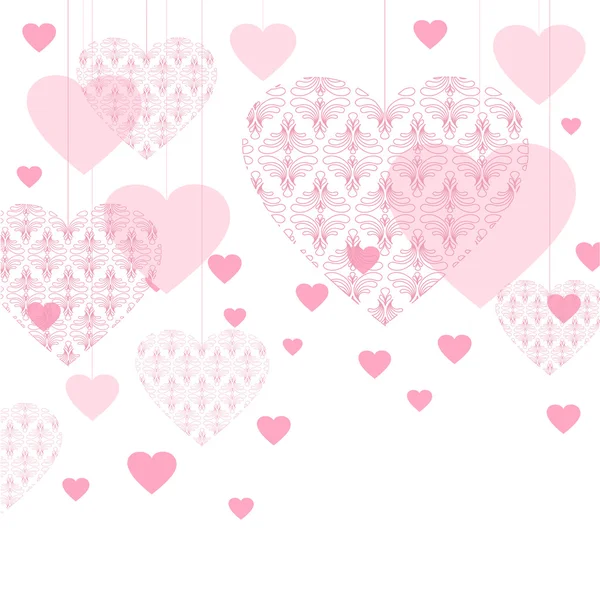 Vector valentine achtergrond — Stockvector