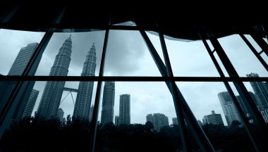 Kuala lumpur view clipart