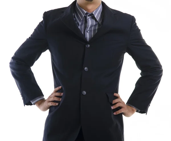 Mann im Mantel — Stockfoto