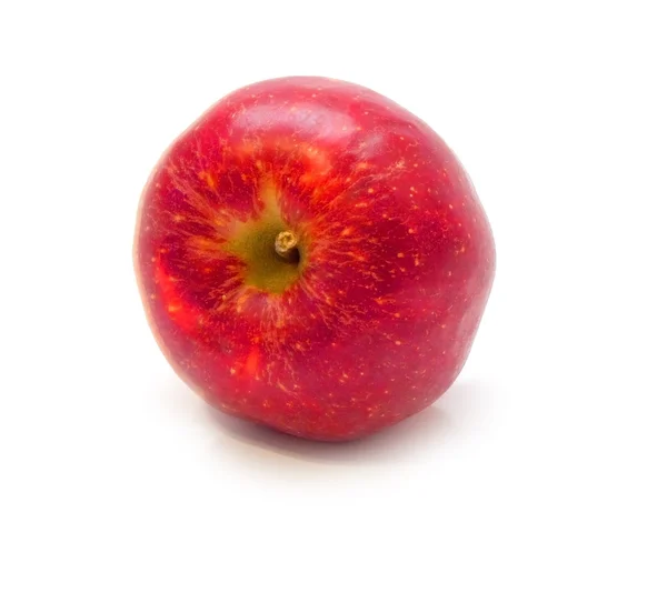 红苹果，白色孤立 — 图库照片