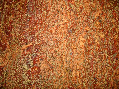 Rusty metal orange background clipart