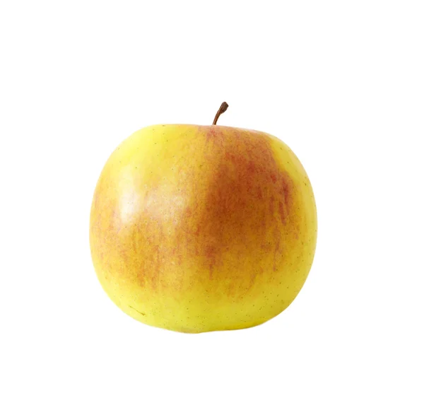 白い背景の上のリンゴのジューシーです — ストック写真