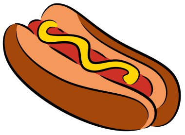 Hot Dog clipart