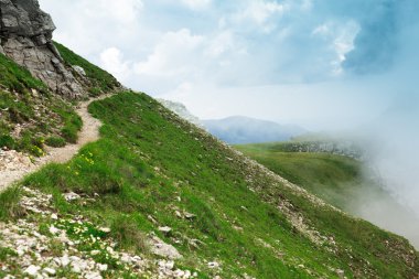 yüksek dağ manzarası