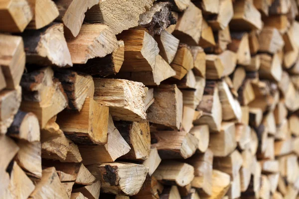 Συσσωρευμένο ξύλο — Φωτογραφία Αρχείου