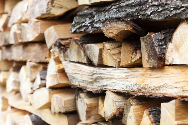 Συσσωρευμένο ξύλο — Φωτογραφία Αρχείου