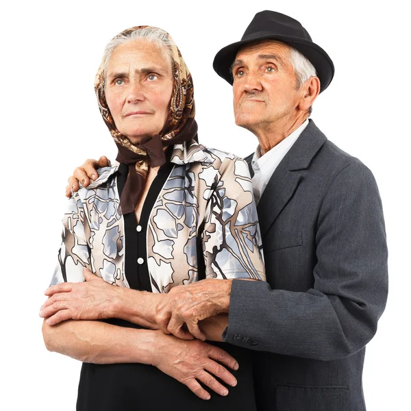 Ηλικιωμένο ζευγάρι — Φωτογραφία Αρχείου