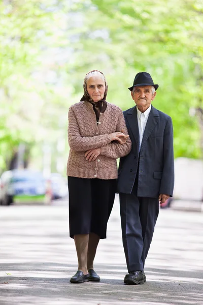 Senior couple lifestyle — Stock Photo, Image