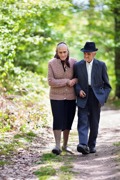 Lebensstil älterer Paare — Stockfoto
