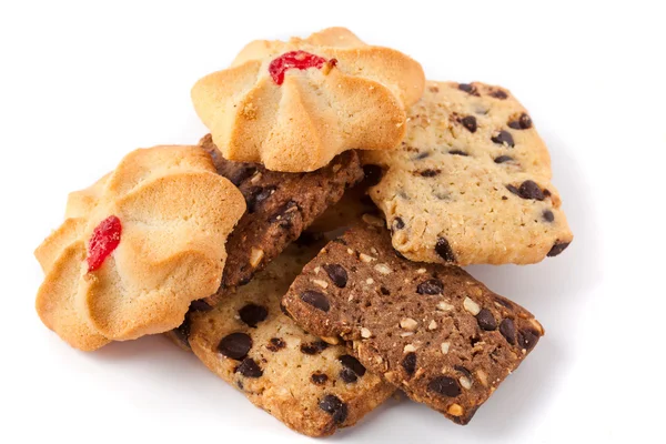 Μπισκότα δημητριακών με σοκολάτα — Φωτογραφία Αρχείου