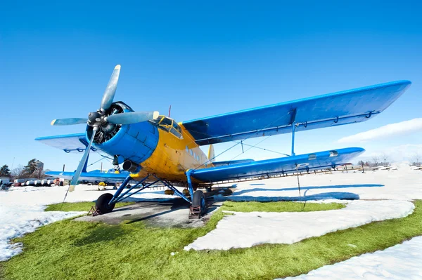 Vintage airplanes — Stock Photo, Image