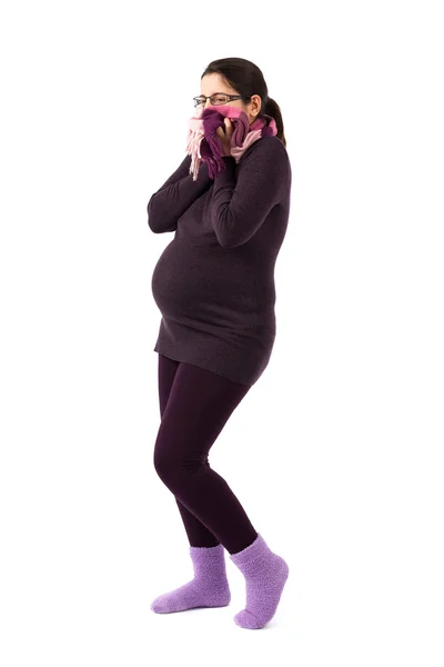 Terhes hölgy — Stock Fotó