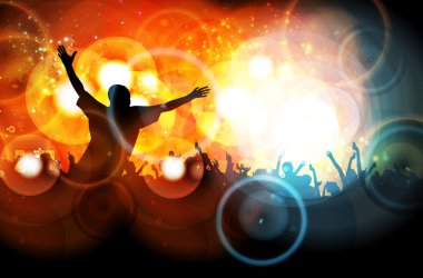 Music event background. Vector eps10 illustration. clipart