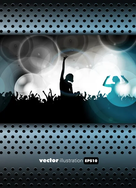 Music event background. Vector eps10 illustration. — Stock Vector