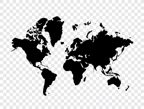 Map of world — Stock Vector