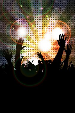 Music event background. Vector eps10 illustration. clipart