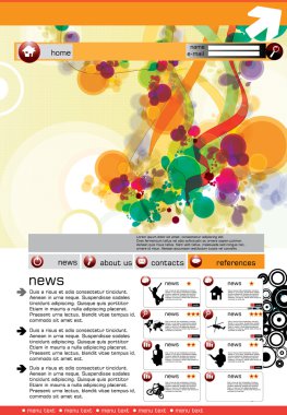 Web Şablonu düzenlenebilir için kolay