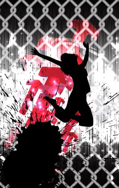 parti vektör arka plan