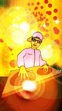 müzik olay geçmiş. vektör eps10 çizim.