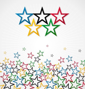 London Olympic Games 2012 vector background clipart