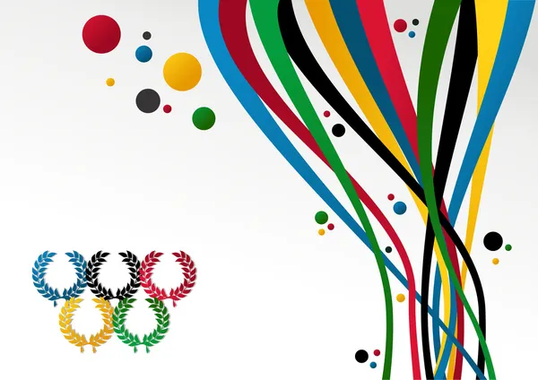 Londýn olympijských her 2012 pozadí — Stockový vektor