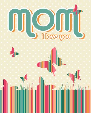 Happy Mothers Day background clipart