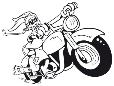 Motorized Easter Bunny clipart