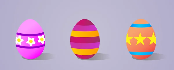 Pittura uova di Pasqua — Vettoriale Stock