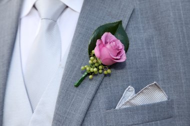 Wedding suit clipart