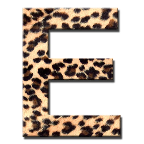 Leopardí abeceda — Stock fotografie
