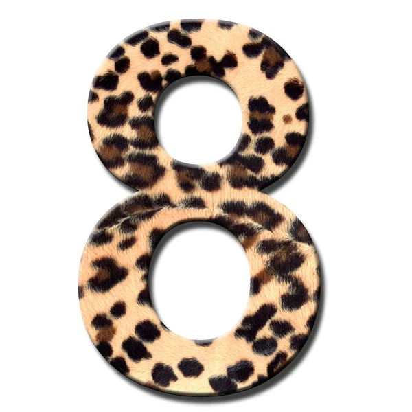 Número de leopardo —  Fotos de Stock